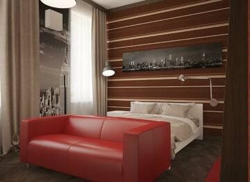 Семейный номер с кухней Манхэттен в Гостинице KoikaGO Hostel